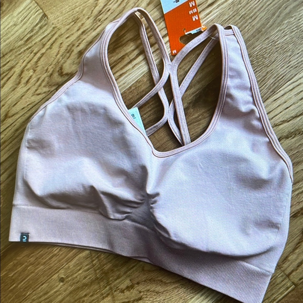 Light Pink Sports Bra